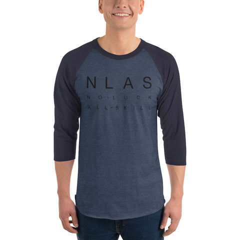 NLAS 3/4 sleeve raglan shirt